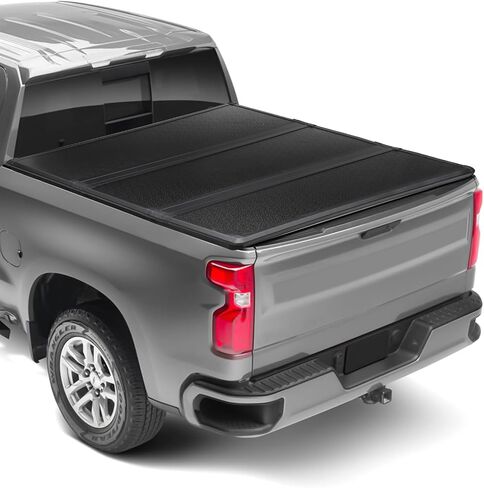 تغطية Truck Bed Tonneau لفورد مافريك 4.6 قدم ، غطاء Tri-Fold Hard Truck Bed Tonneau For Ford Maverick 4.6ft 2022-2025 in Kuwait