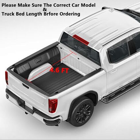 تغطية Truck Bed Tonneau لفورد مافريك 4.6 قدم ، غطاء Tri-Fold Hard Truck Bed Tonneau For Ford Maverick 4.6ft 2022-2025 in Kuwait
