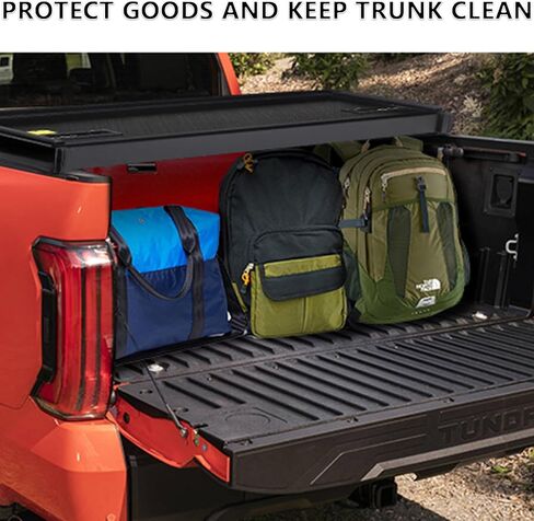 تغطية Truck Bed Tonneau لفورد مافريك 4.6 قدم ، غطاء Tri-Fold Hard Truck Bed Tonneau For Ford Maverick 4.6ft 2022-2025 in Kuwait