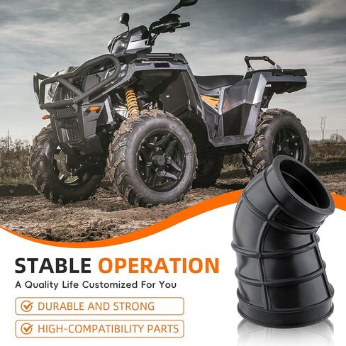 0470-456 Air Intake Boot Compatible with Arctic Cat 375 2002 Compatible with Arctic Cat 400 2003-2004 Engine Air Cleaner Intake to Carb Boot with Hose Clamp Auto Transmission in Saudi Arabia
