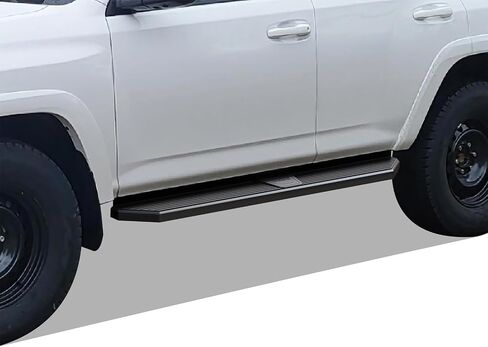 APS 6-inch (Black Stainless Steel Powder Coated Flat Style) Running Boards Side Bars Side Steps Compatible with Toyota 4Runner 2010-2016 Trail & 17-24 TRD Off-Road & 2014-2024 SR5 in Saudi Arabia