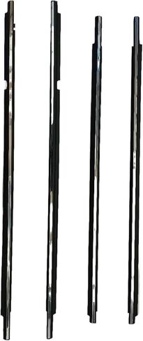 4 قطع كروم أو أسود خارج المطاط For2003-2008 واقي الحامي للصفائح الزجاجية 75720-02120 (4 PCS chrome) in Kuwait