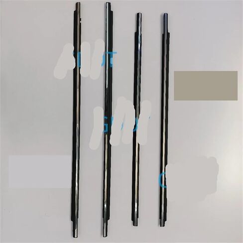 4 قطع كروم أو أسود خارج المطاط For2003-2008 واقي الحامي للصفائح الزجاجية 75720-02120 (4 PCS chrome) in Kuwait