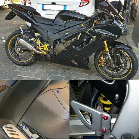 Motorbike Fairing Bolt Kits Fasteners for Yamaha MT07 MT-07 FZ-07 Tracer 700 2014-2018 Nuts Screws Clips Assortment Tool Set Accessories in Saudi Arabia