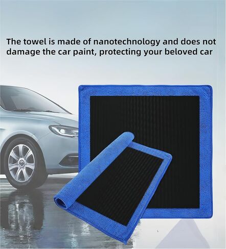 4 أجهزة كمبيوتر طينية منشفة طين قوة امتصاص قوية وحجم كبير لمناشف الألياف الدقيقة للسيارات التي تفصل التفاصيل DIY قضبان الطين تلقائي in Kuwait