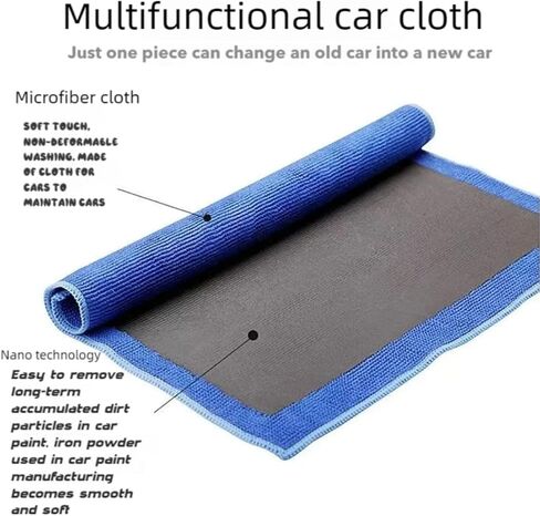 4 أجهزة كمبيوتر طينية منشفة طين قوة امتصاص قوية وحجم كبير لمناشف الألياف الدقيقة للسيارات التي تفصل التفاصيل DIY قضبان الطين تلقائي in Kuwait