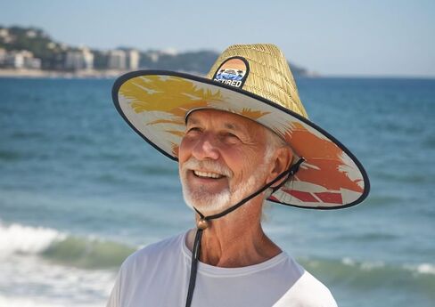 Retirement Gifts for Men, Men's Tides Pierside Lifeguard Beach Sun Straw Hat in Saudi Arabia