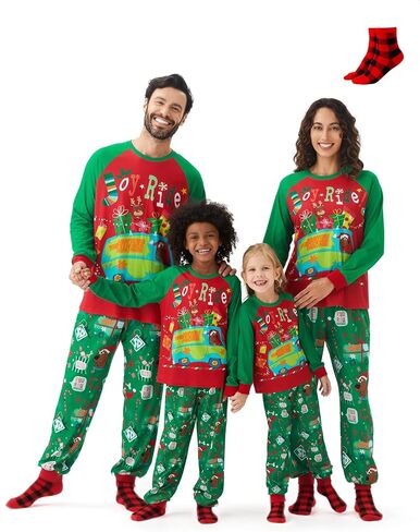 WARNER BROS Frosty the Snowman Christmas Family Matching Pajamas Snowflake Mommy and Me Xmas Pjs in Saudi Arabia