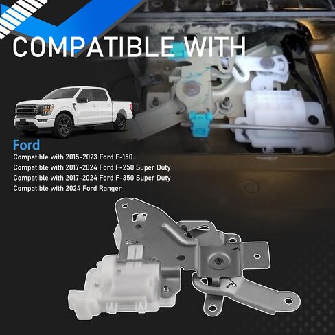 HC3Z-9943170-C Tailgate Trunk Lid Latch Lock Actuator Remote Control Assembly Compatible with 2015-2024 Ford F-150 F-250 F-350 Super Duty Ranger Replaces FL3Z-9943170-B FL3Z-9943170-E in Saudi Arabia