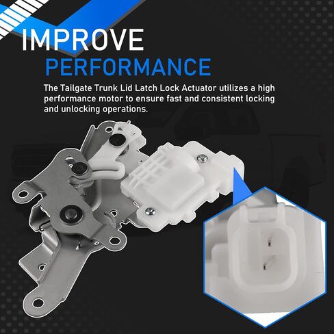 HC3Z-9943170-C Tailgate Trunk Lid Latch Lock Actuator Remote Control Assembly Compatible with 2015-2024 Ford F-150 F-250 F-350 Super Duty Ranger Replaces FL3Z-9943170-B FL3Z-9943170-E in Saudi Arabia