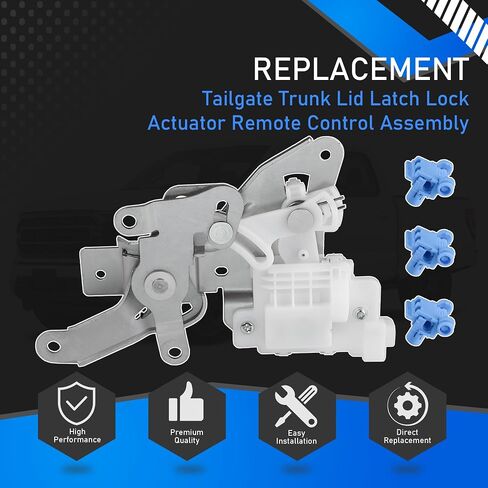 HC3Z-9943170-C Tailgate Trunk Lid Latch Lock Actuator Remote Control Assembly Compatible with 2015-2024 Ford F-150 F-250 F-350 Super Duty Ranger Replaces FL3Z-9943170-B FL3Z-9943170-E in Saudi Arabia