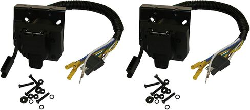 Buyers Products 7-Way Dual-Plug Trailer Connector with 10 Inch Prewired Harness in Saudi Arabia