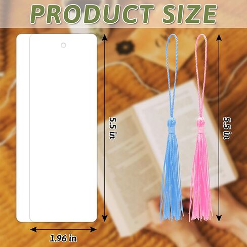 144 قطعة من ورق الإشارات المرجعية الفارغ مع 144 قطعة من الشريط الملون، إشارات مرجعية للبطاقات DIY للتزيين، مجموعة إشارات مرجعية لعلامات الهدايا واللوازم المدرسية، 5.5 × 2 بوصة in Kuwait