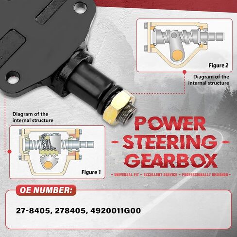 4920011G00 Power Bower Box Box Gear Box متوافق مع Nissan D21 1986-1994 ، Pickup 1992-1999 ، 1.8L 2.4L 3.0L ، RWD فقط ، استبدل OE 27-8405 ، 278405 ، 4920011G00 S-10300048 in Saudi Arabia