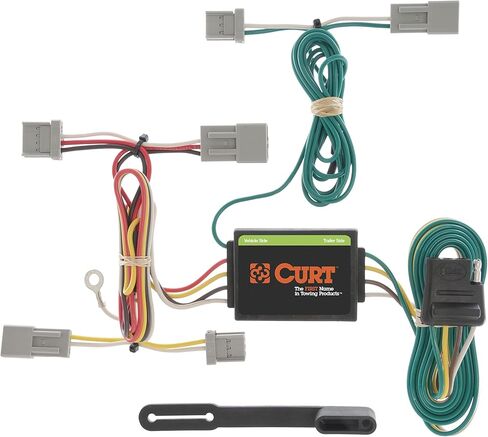 CURT Class 1 Trailer Hitch Bundle with Wiring for 2007 Honda Fit - 11058 & 56011 in Saudi Arabia