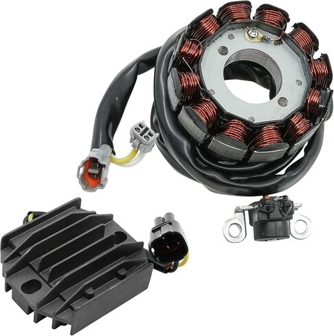 Caltric Stator and Regulator Rectifier Compatible With Yamaha Yfz450 Yfz-450 Yfz 450 2004-2013 in Saudi Arabia