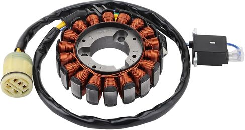 Woostar 18 Coil 5 Wire Magneto Stator بديل لعام 2001-2006 TRX350FE RANCHER 4X4 ES ATV OEM 31120-HN5-M01 in Saudi Arabia