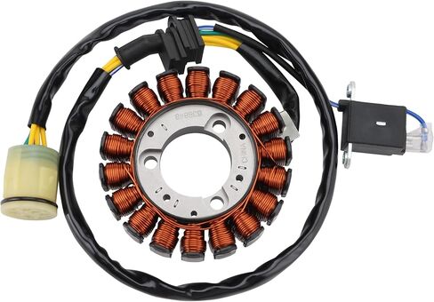 Woostar 18 Coil 5 Wire Magneto Stator بديل لعام 2001-2006 TRX350FE RANCHER 4X4 ES ATV OEM 31120-HN5-M01 in Saudi Arabia