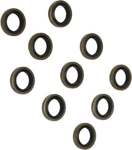 20 PCS 10 مم البانجو مسمار غسالات الوقود غسالات 4934278 نظام الوقود المطاط in Kuwait