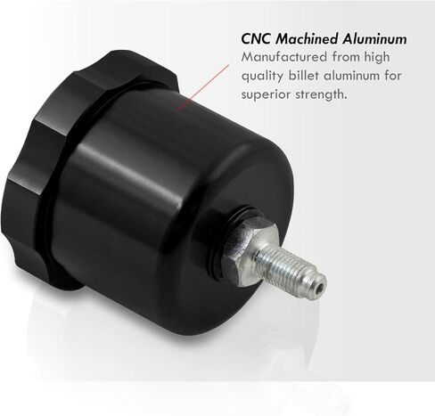 موزعي AJP BILLET الألومنيوم الهيدروليكية في حالات الطوارئ الفرامل الفرامل E-BRAKE DRIFT Rally Handle Parking Lever Trough Can Can Fluid Reservoir Tank Black/Present in Kuwait