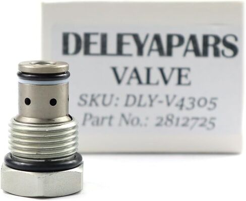 DELEYAPARS 2812725 281-2725 صمام فحص الوقود يناسب Caterpillar 1565783 725 730 735 740 D350E II 65E 75E CAT TRACK C-16 ، C15 ، C13 ، 3406E ، C18 ، C11 ، C-12 ، C-10 ، C16 C-18 ، C-15 in Kuwait