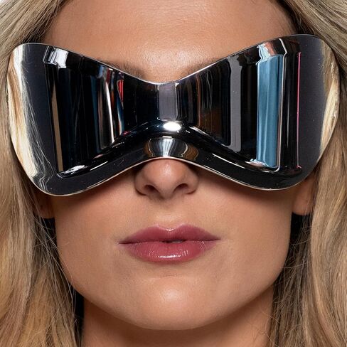 UNDERWRAPS Futuristic Sunglasses for Halloween - Rave Accessories for Men & Women, Oversized Rimless Space Glasses, Fashion Costume Glasses (Adult One Size) in Saudi Arabia