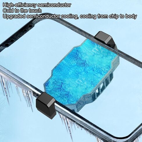 مروحة تبريد الهاتف ، مبرد الهاتف المحمول | مرة أخرى Clip Clip Phone Cooling Fan | برودة الهاتف المحمول ، مروحة تبريد شبه كوندو in Saudi Arabia