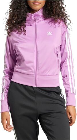 adidas Womens Adicolor Classics Firebird Athletic Outerwear Casual - Purple - Size M in Saudi Arabia