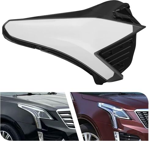 Headlight Lens Cover for 2016-2020 Cadillac XT5, Right Clear PC Replacement Headlight Covers, Direct Fit Front Headlamp Lens Housing for Driver and Passenger Side (Right) in Saudi Arabia