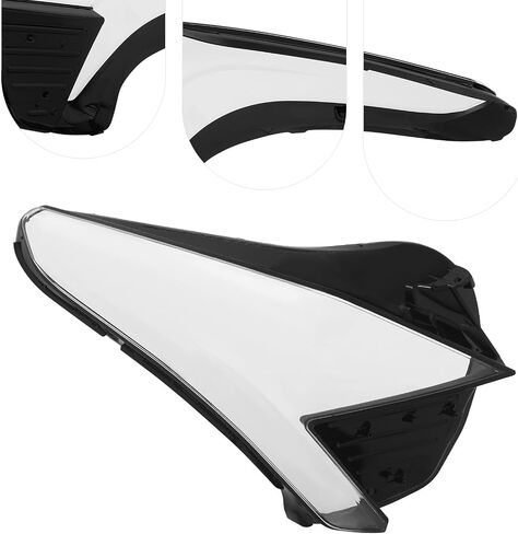 Headlight Lens Cover for 2016-2020 Cadillac XT5, Right Clear PC Replacement Headlight Covers, Direct Fit Front Headlamp Lens Housing for Driver and Passenger Side (Right) in Saudi Arabia
