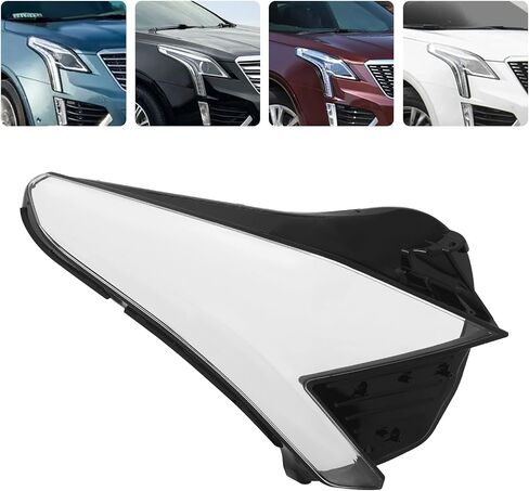 Headlight Lens Cover for 2016-2020 Cadillac XT5, Right Clear PC Replacement Headlight Covers, Direct Fit Front Headlamp Lens Housing for Driver and Passenger Side (Right) in Saudi Arabia