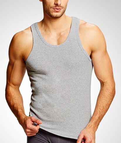 Men's Comfy Tank Cotton Undershirts in Saudi Arabia