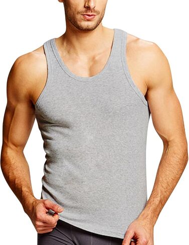 Men's Comfy Tank Cotton Undershirts in Saudi Arabia
