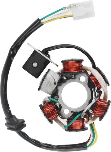 PRO BAT 6 Coil Pole Magneto Flywheel Stator Pure Copper with Detached Plug for 50cc 110cc 125cc 150cc Pit PRO Trail Dirt Bike Thumpstar Quad ATV Go Kart Dune Buggy in Saudi Arabia