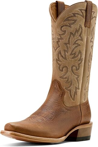 Ariat Men's Futurity Champ Cowboy Boot, Tan Tone/Truly Taupe, 11.5 in Saudi Arabia