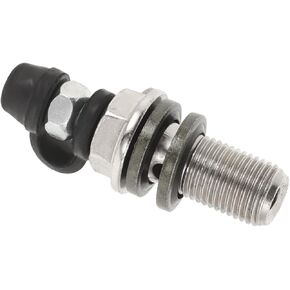 Cabilock Motorcycle Brake Bleeder Screw with Rubber Cover Brake Master Cylinder Bleed Valve Adapter Compatible with Motorcycle Models in Saudi Arabia
