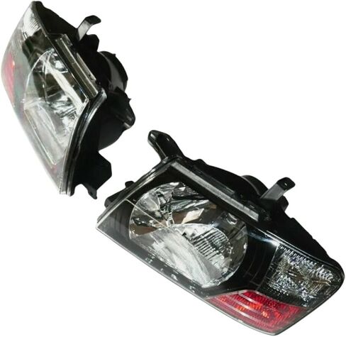 1Pair Left +Right Driver Side Headlights Kit MN133751 MN133752 Fits for Mitsubishi in Saudi Arabia