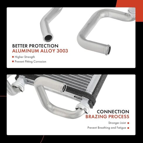A-Premium HVAC Heater Core متوافق مع Honda Pilot 2003-2008 و Acura MDX 2002-2006 ، مع الأنبوب in Kuwait
