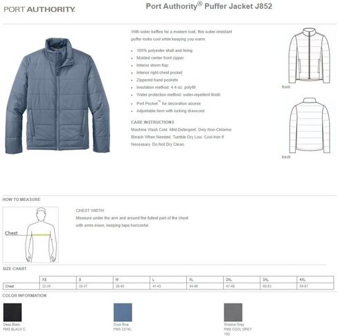 INK STITCH Men J852 Add Custom Embroidery Logo Texts Super Warm Puffer Jackets in Saudi Arabia