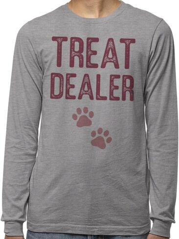 TeesAndTankYou Treat Dealer Long Sleeve Shirt Unisex in Saudi Arabia