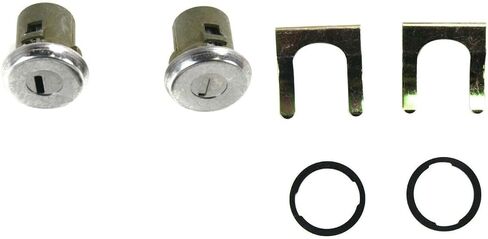 Door Lock Cylinders Set of 2 Front for Malibu 75-83 99,for K5 Blazer 75-86,for S10 82-94 & Blazer 83-94,for Suburban 65-66,for R/V 1500/2500 Suburban 89-91,for K20 Suburban 72-86 Pair in Saudi Arabia