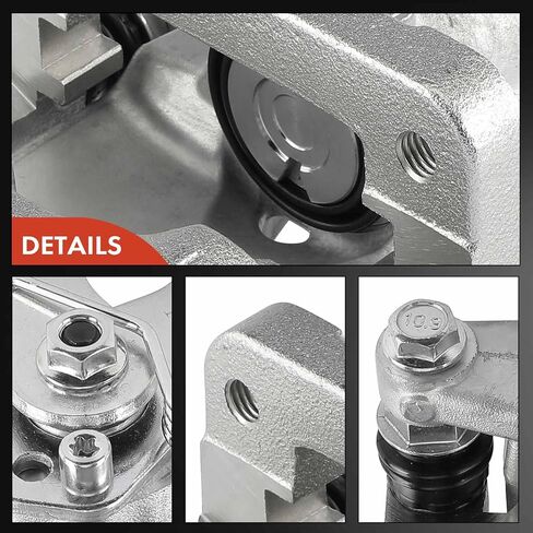 A-Premium Disc Brake Calipers Assembly with Bracket Compatible with Chevrolet Malibu 2014-2015 2.0L only - Rear Driver and Passenger Side, 2-PC Set in Saudi Arabia