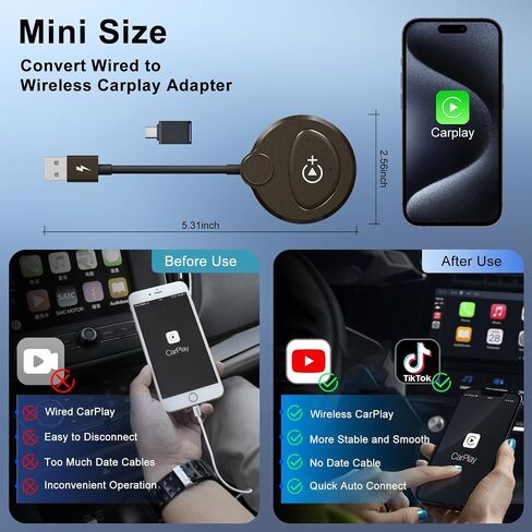 محول قارئ بطاقات Anytrox SD TF لأجهزة iPhone/iPad، محول أدوات توصيل كاميرا USB OTG 4 في 1 مع قارئ بطاقة SD TF ومحول شحن متوافق مع iPhone/iPad، يدعم أحدث iOS 16-أبيض in Kuwait