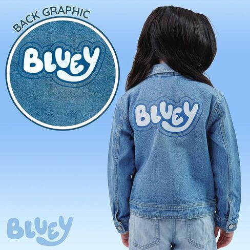 Bluey Girls Judt Jacket Toddler to Big Kid Sister (2T - 10-12) in Saudi Arabia