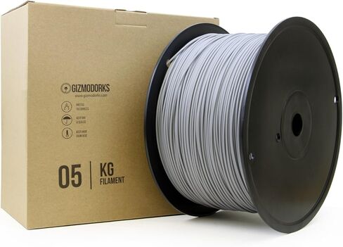 Gizmo Dorks PLA Filament for 3D Printers 1.75mm 5kg, White in Saudi Arabia