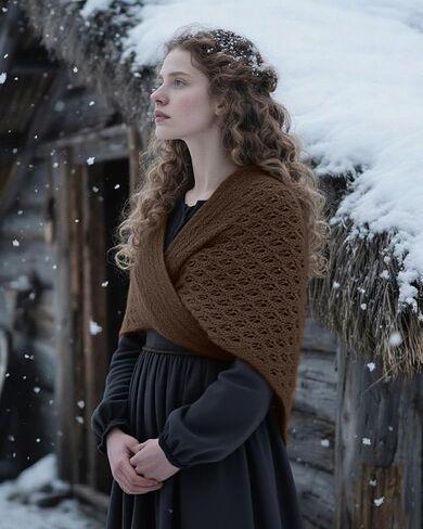 Joukavor Sontag Shawl Triangle Triangle Wrap for Women in Kuwait