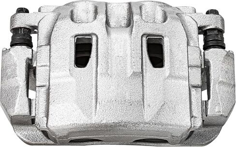 Detroit Axle - Front Right Brake Caliper for 10-16 Cadillac SRX, Passenger Side Brake Caliper w/Bracket 2010 2011 2012 2013 2014 2015 2016 Replacement in Saudi Arabia
