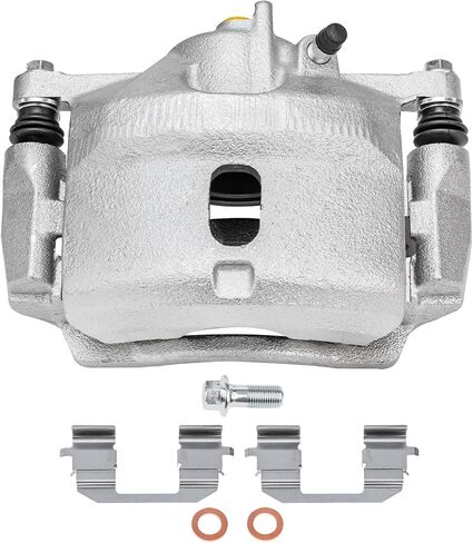 Detroit Axle - Front Left Brake Caliper for 96-11 Honda Civic, 10-14 Insight, 97-00 EL, Driver Side Disc Brake Caliper with Bracket Assembly Replacement in Saudi Arabia