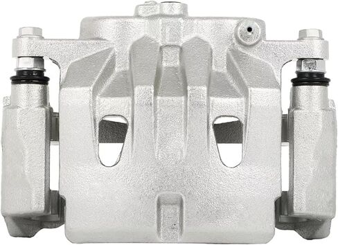 Detroit Axle - Front Left Brake Caliper for 10-15 Lexus RX350, 10-19 Toyota Highlander, 11-20 Sienna, Driver Side Disc Brake Caliper w/Bracket 2011 2012 2013 2014 2015 Replacement in Saudi Arabia