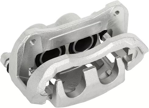 Detroit Axle - Front Left Brake Caliper for 10-15 Lexus RX350, 10-19 Toyota Highlander, 11-20 Sienna, Driver Side Disc Brake Caliper w/Bracket 2011 2012 2013 2014 2015 Replacement in Saudi Arabia